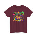 Beach Capybara Hammock T‑Shirt — Tropical Summer Vibes Graphic Tee