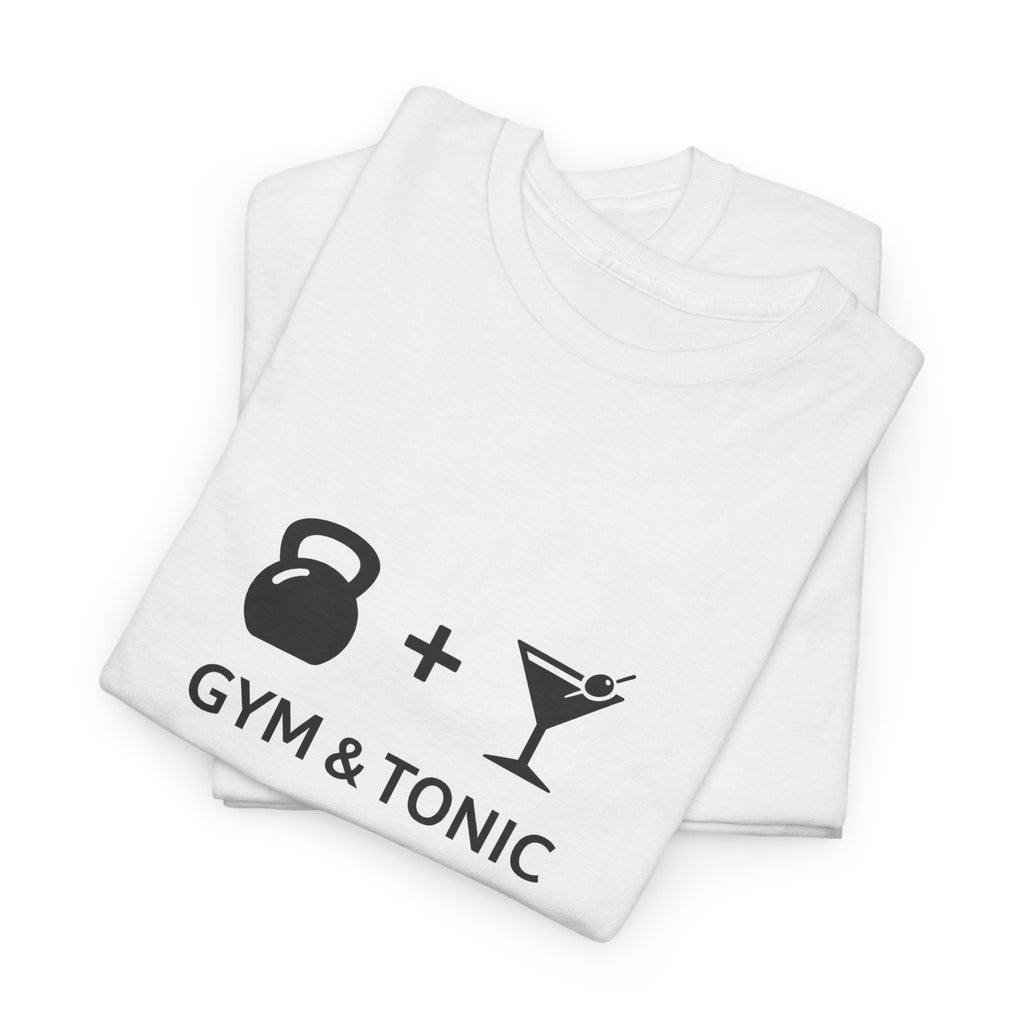Gym & Tonic Tee — Funny Fitness Cocktail Workout T-Shirt