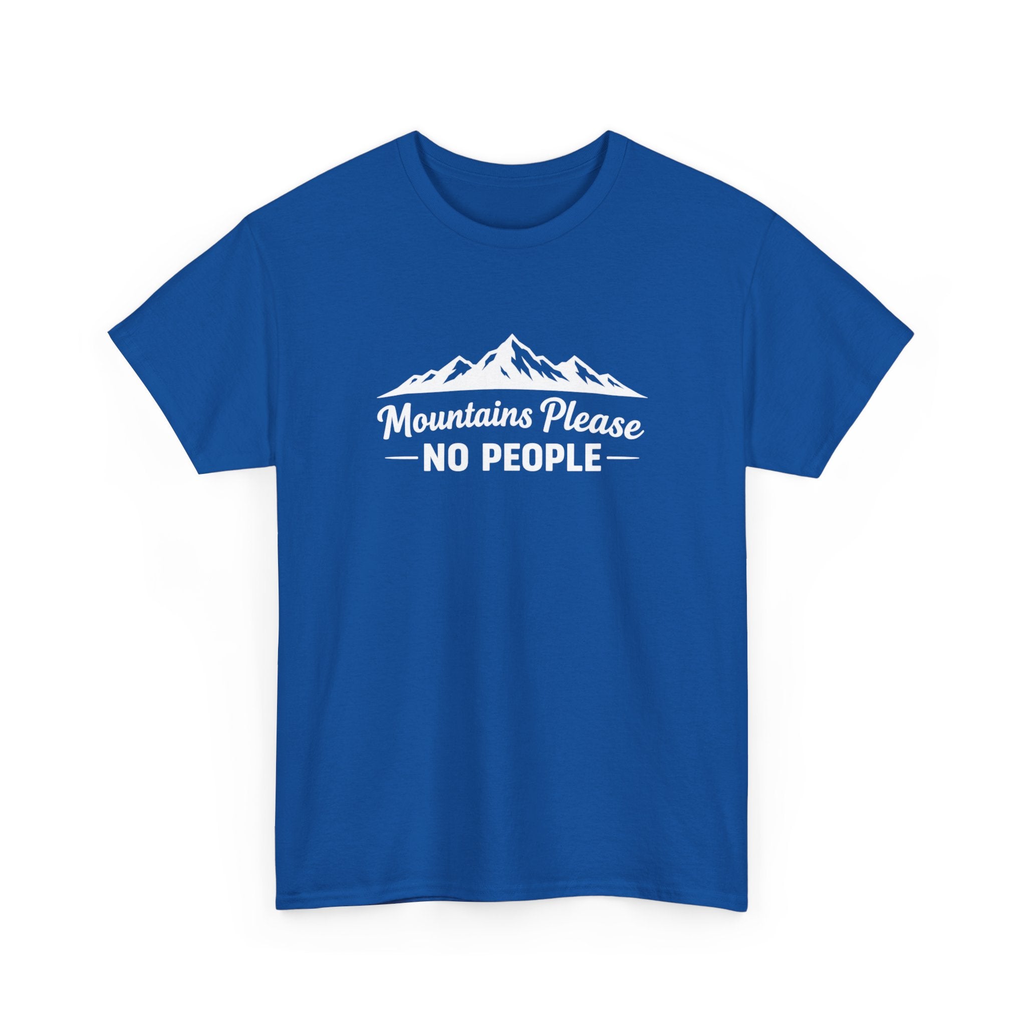 Mountains Please No People Tee