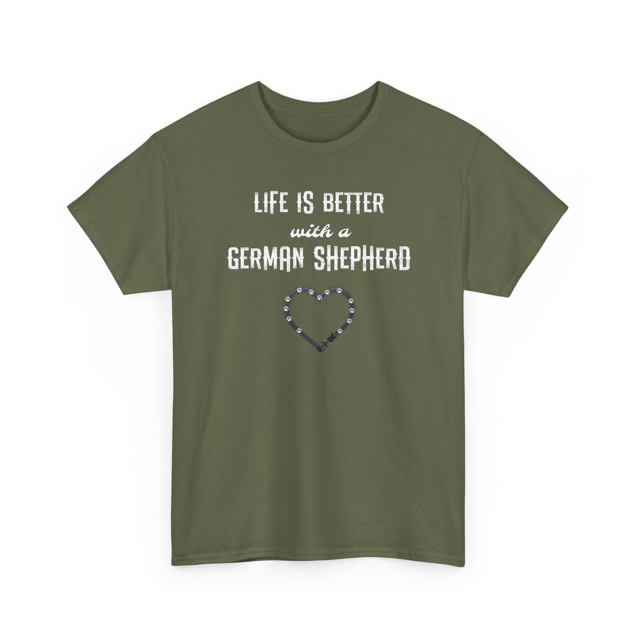 Life Is Better With a German Shepherd T-Shirt — Dog Lover Tee