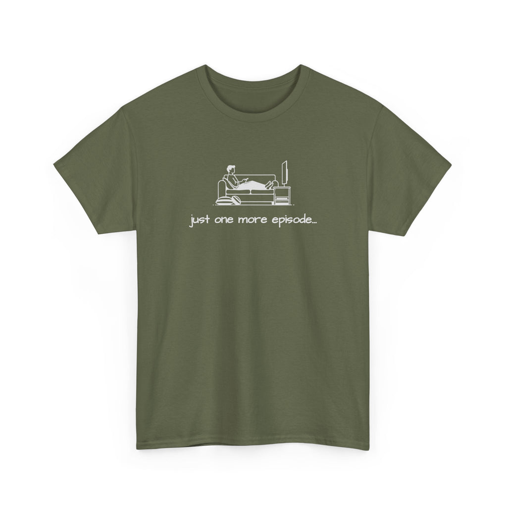 TV Binge Tee — "just one more episode" Guys Graphic T-Shirt