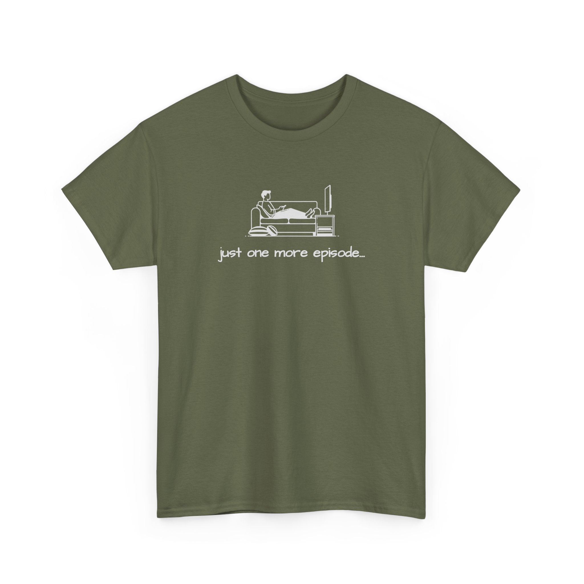 TV Binge Tee — "just one more episode" Guys Graphic T-Shirt