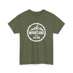 The Mountains Are Calling  Hiking Climbing T-Shirt