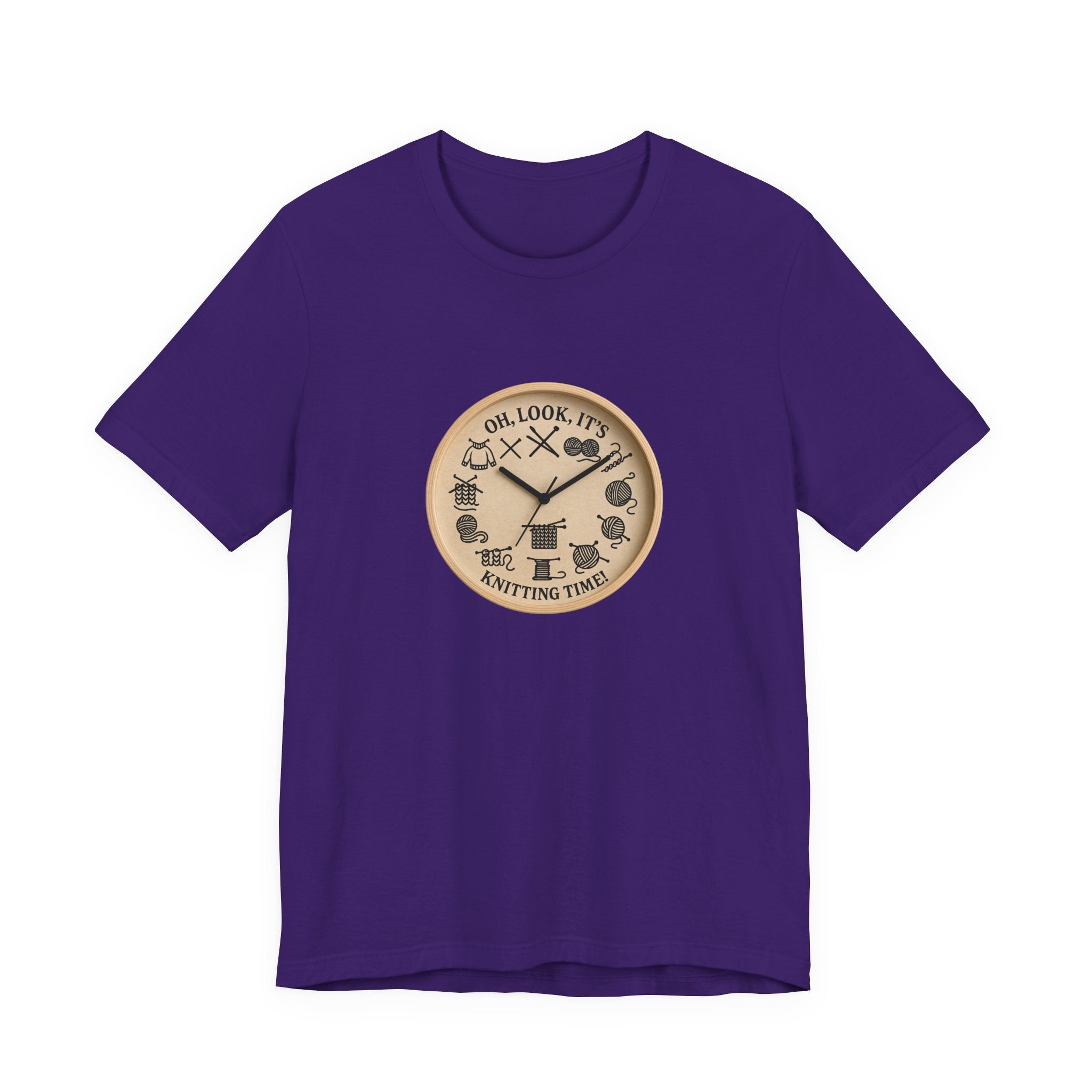 Knitting Time T-Shirt — "Oh, Look, It’s Knitting Time!" Graphic Tee