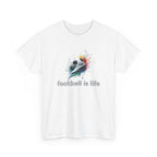 Football Is Life T-Shirt — Color Splash Soccer Ball Tee