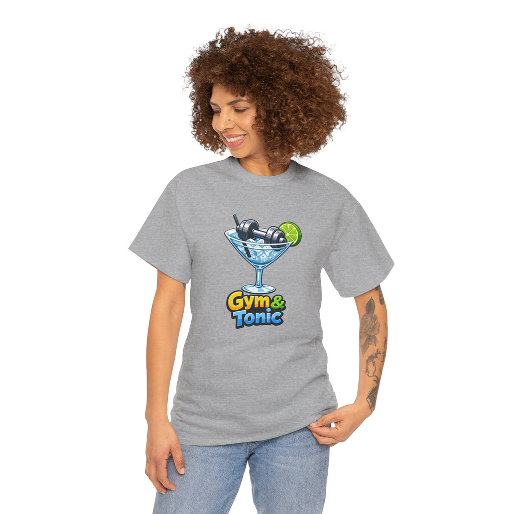 Gym & Tonic T-Shirt — Fitness Cocktail Graphic Tee