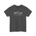 I'm Wild Minimalist Graphic Tee — 'I'm Wild' Text Design