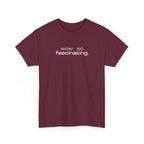 Sarcastic Humor T-Shirt — wow. so fascinating. Minimalist Text Tee
