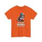 Football Fan T-Shirt — My Team Is Better Than Yours Football Cat Tee
