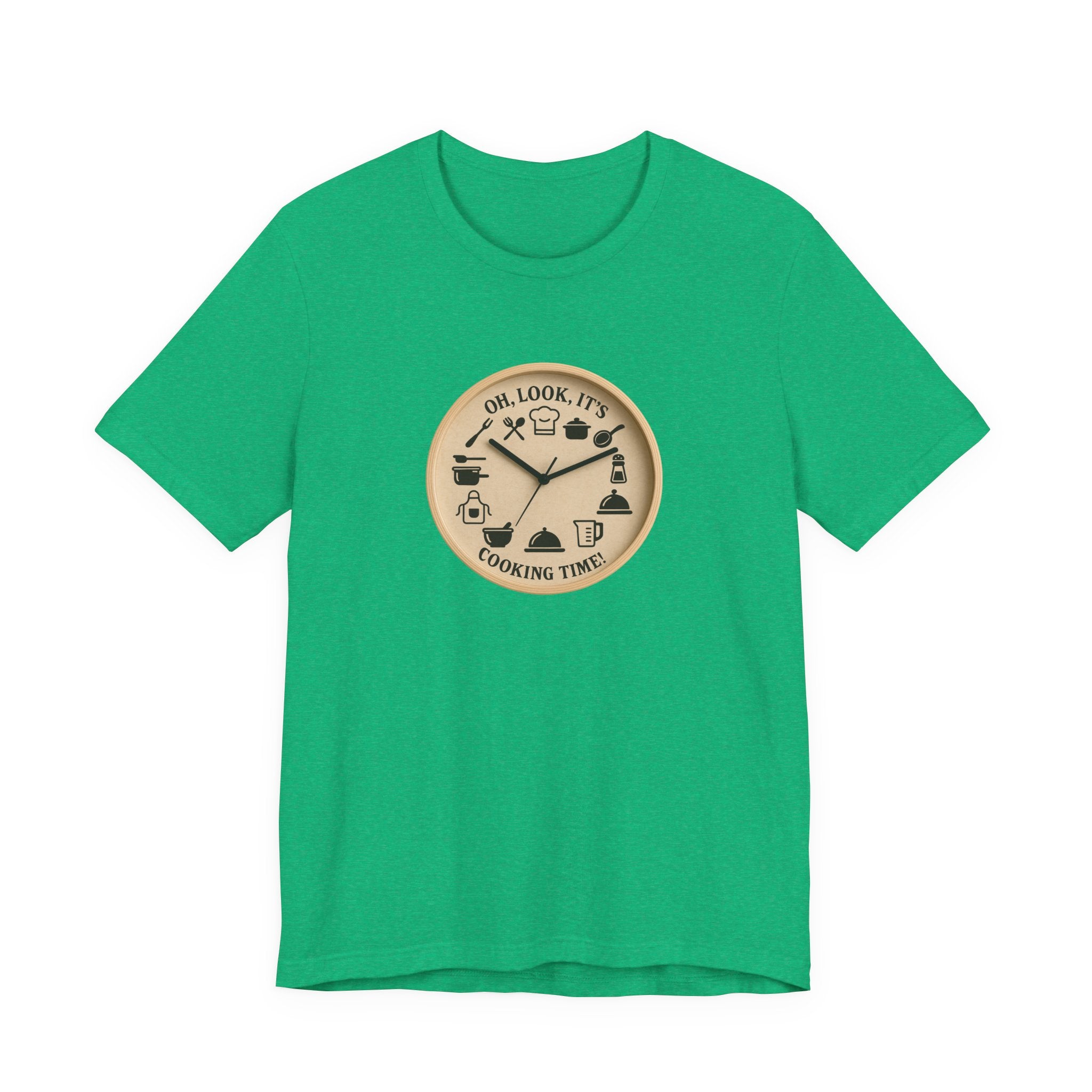Cooking Time T-Shirt — "Oh, Look, It's Cooking Time" Graphic Tee