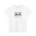 "I’m 99% Angel but ohh that 1%" - Funny Angel Wings Graphic Tee