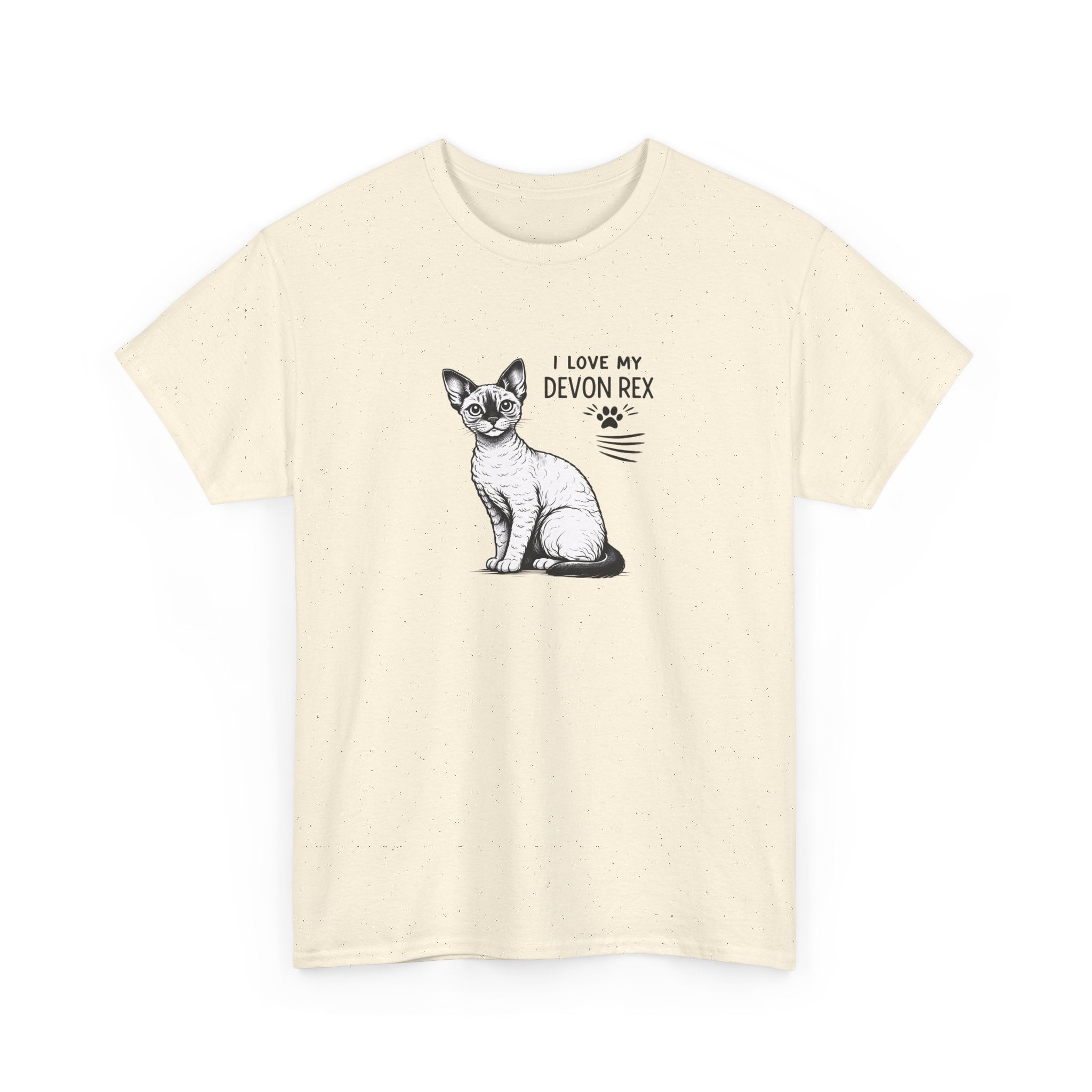Devon Rex Cat T-Shirt — I Love My Devon Rex Graphic Tee