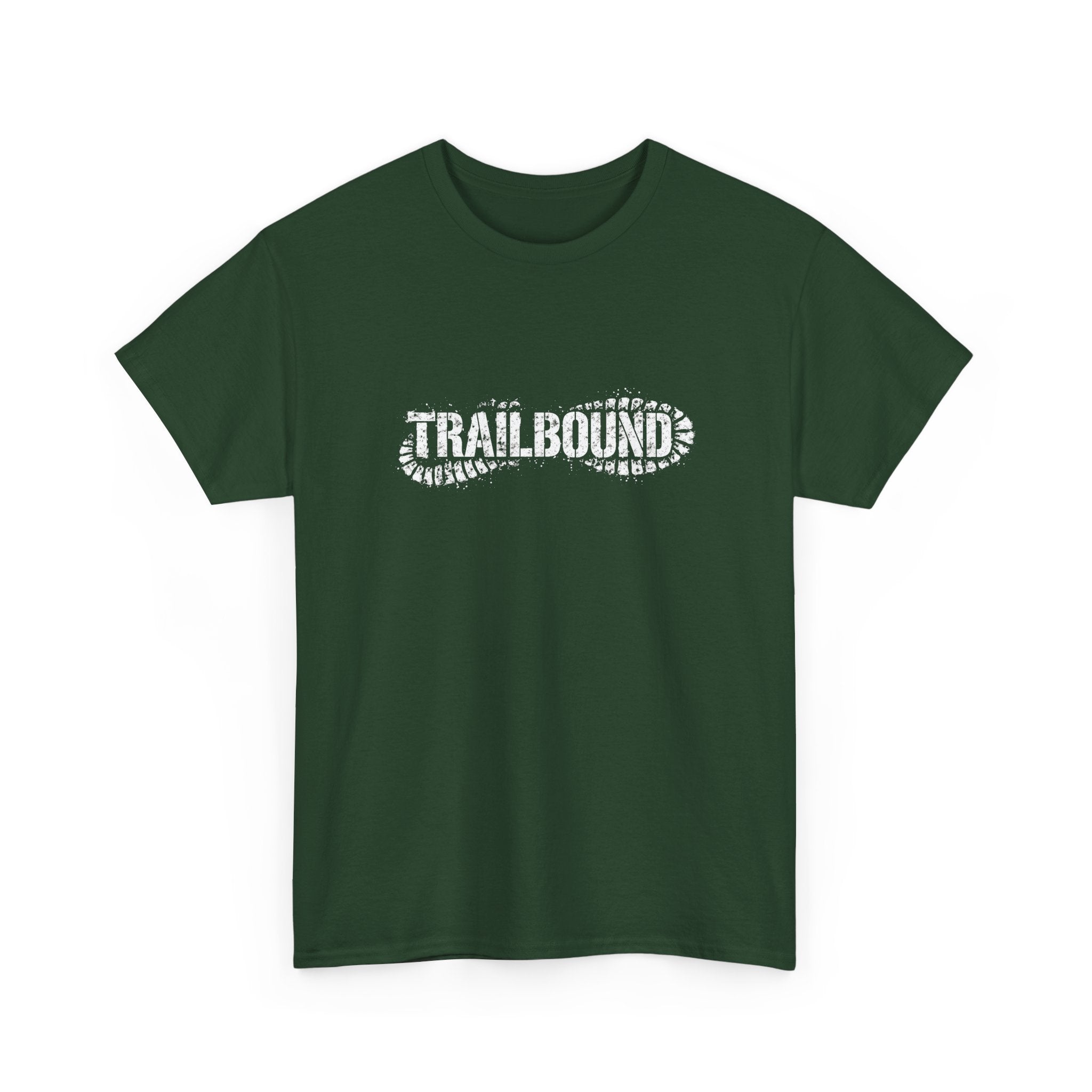 Trailbound T-Shirt — Outdoor Hiking Tee with Bootprint Logo