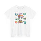 “Sorry, I’ve Got Social Plans With Myself” Cute Cozy Introvert Graphic Tee