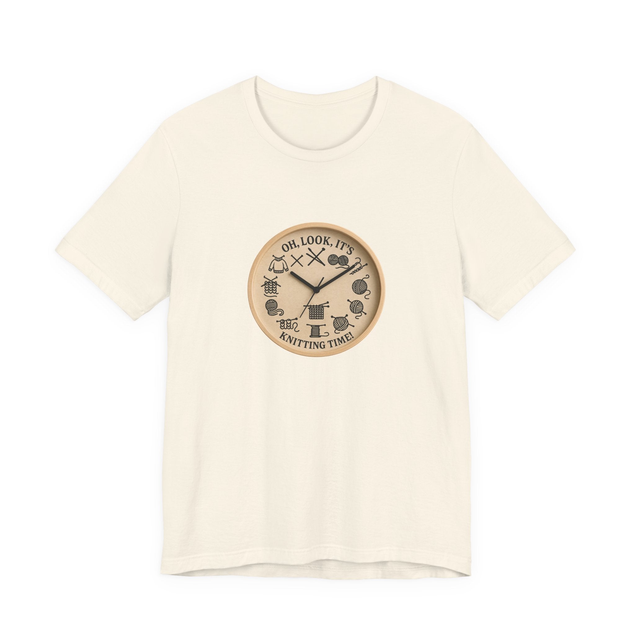 Knitting Time T-Shirt — "Oh, Look, It’s Knitting Time!" Graphic Tee