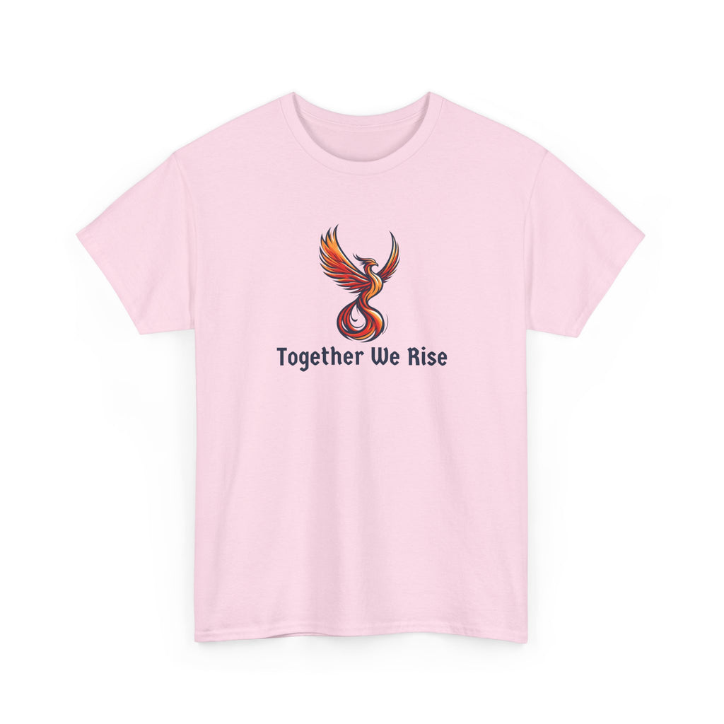 Phoenix Rising T‑Shirt — "Together We Rise" Inspirational Tee