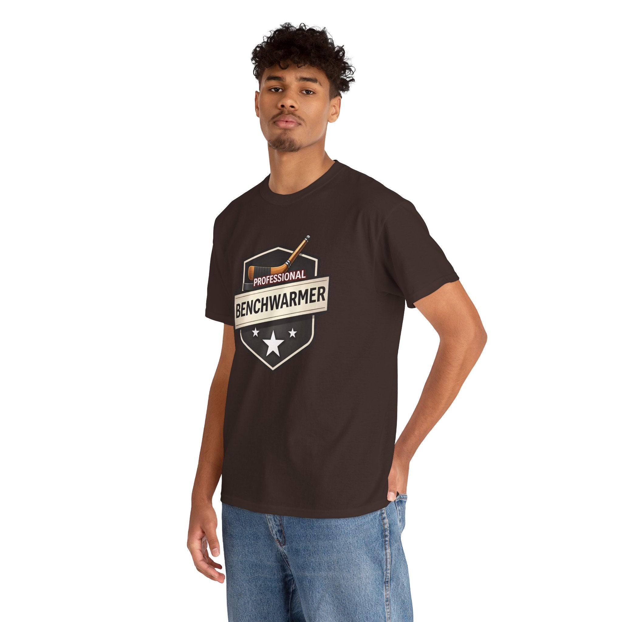 Professional Benchwarmer Hockey T‑Shirt – Funny Sports Gift Tee for Coaches & Fans