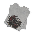 Snake Floral T-Shirt — Beauty in the Darkness Graphic Tee