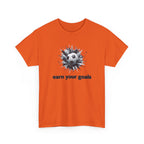 Football Soccer 'Earn Your Goals' T-Shirt