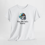Football Soccer Globe T-Shirt — “The World’s Game” Casual Tee
