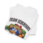 Funny Sports Fan Couch Potato 'Team Sedentary MVP' T-Shirt — Lazy Couch MVP Tee
