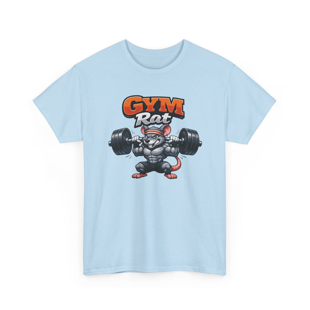 Gym Rat T‑Shirt — Funny Weightlifting Rat Gym Tee