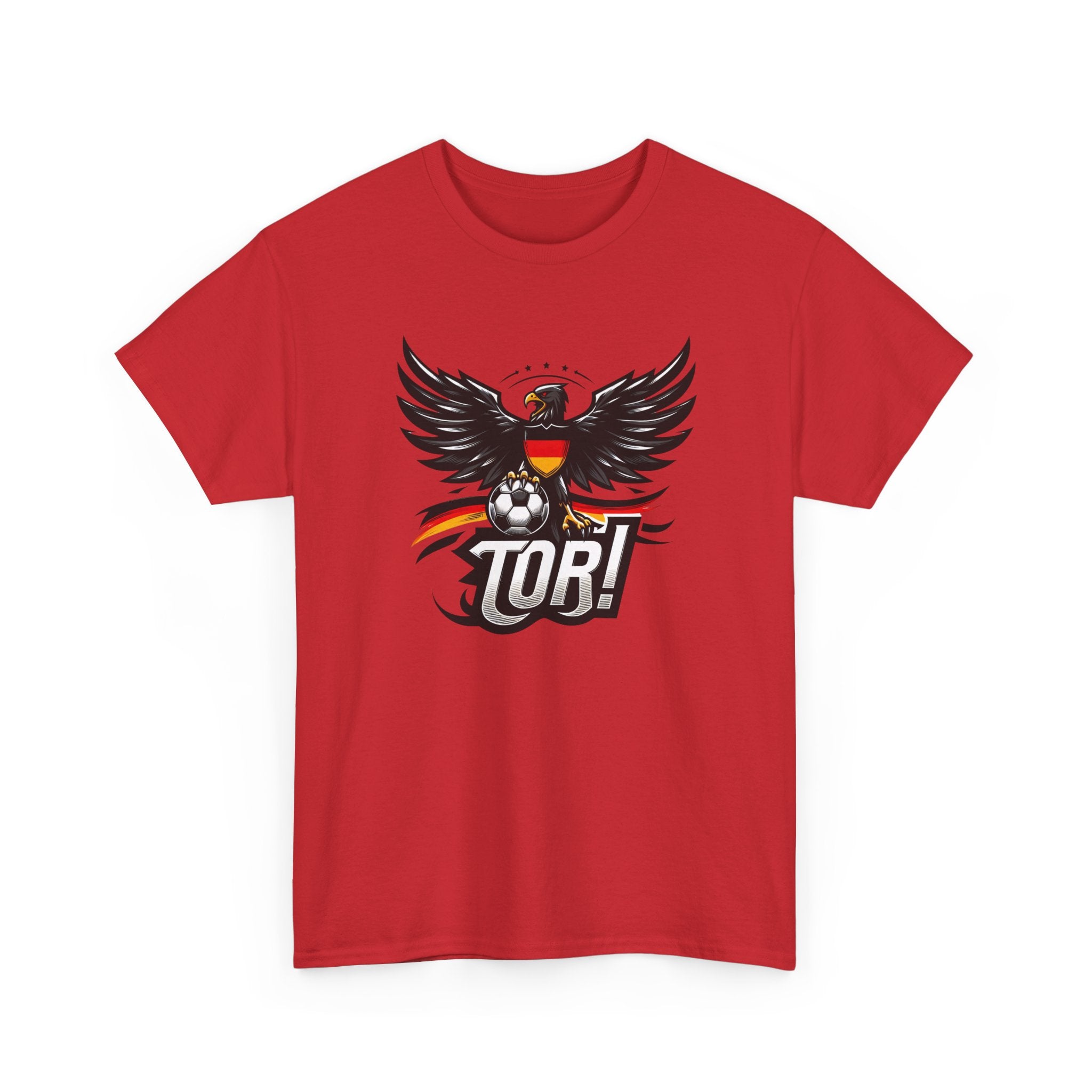 Eagle Soccer Crest T-Shirt – 'TOR!' German Flag Graphic Tee