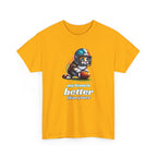 Football Fan T-Shirt — My Team Is Better Than Yours Football Cat Tee