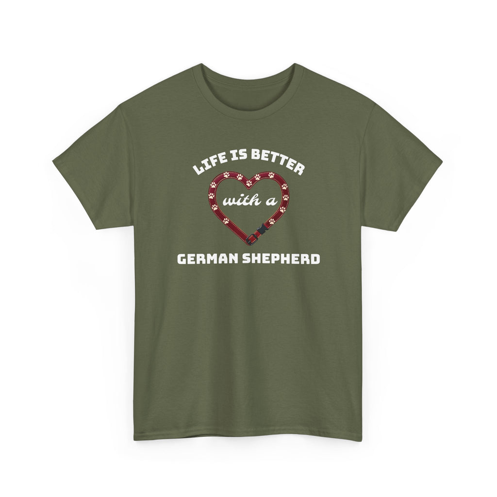 Life Is Better With a German Shepherd T‑Shirt
