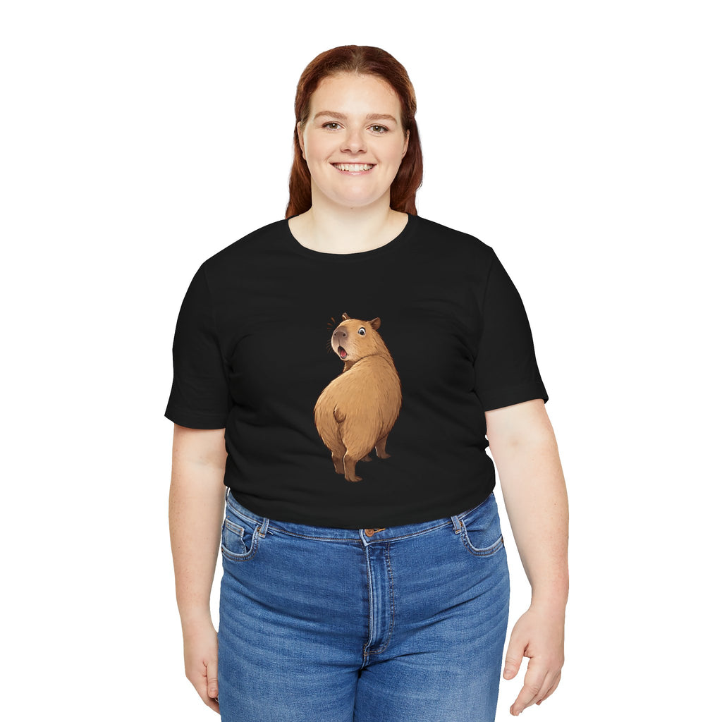 Capybara Lookover T‑Shirt — Funny Woodland Animal Tee