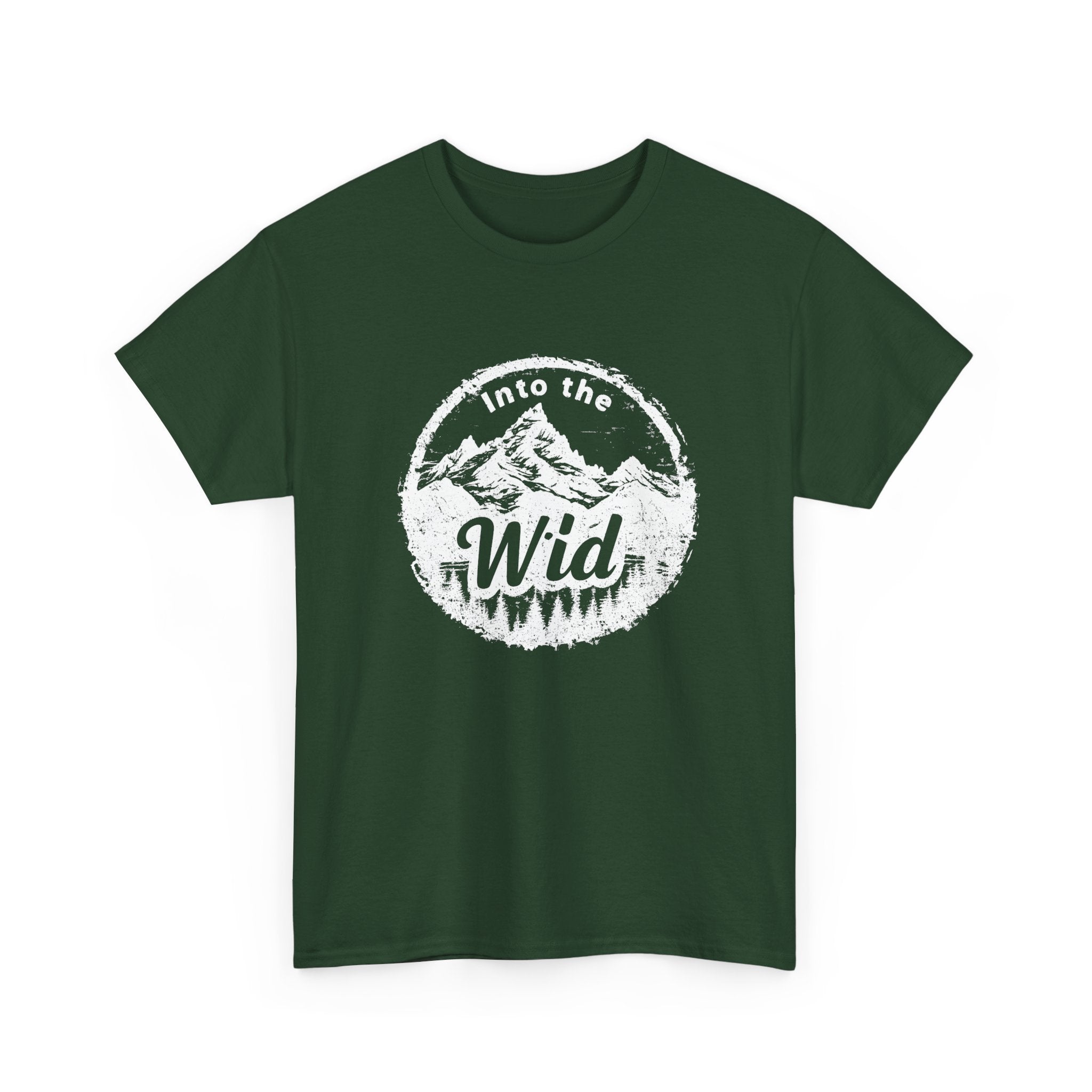 Into the Wild T-Shirt — Mountain Adventure Graphic Tee