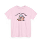 It's Okay to Recharge T-Shirt — Relaxing Self-Care Tee with Cute Battery Design