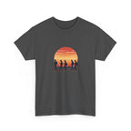 Sunset Smartphone Zombies T-Shirt — Retro Graphic Tee