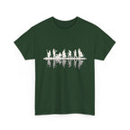 Music Band Silhouette Tee — Musicians Reflection T-Shirt