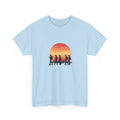 Sunset Smartphone Zombies T-Shirt — Retro Graphic Tee