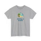 T-Shirt Vacation Vibes — "Mentally On Vacation" Beach Graphic Tee