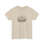 Climb Mountains Graphic Tee — Adventure Hiking T‑Shirt