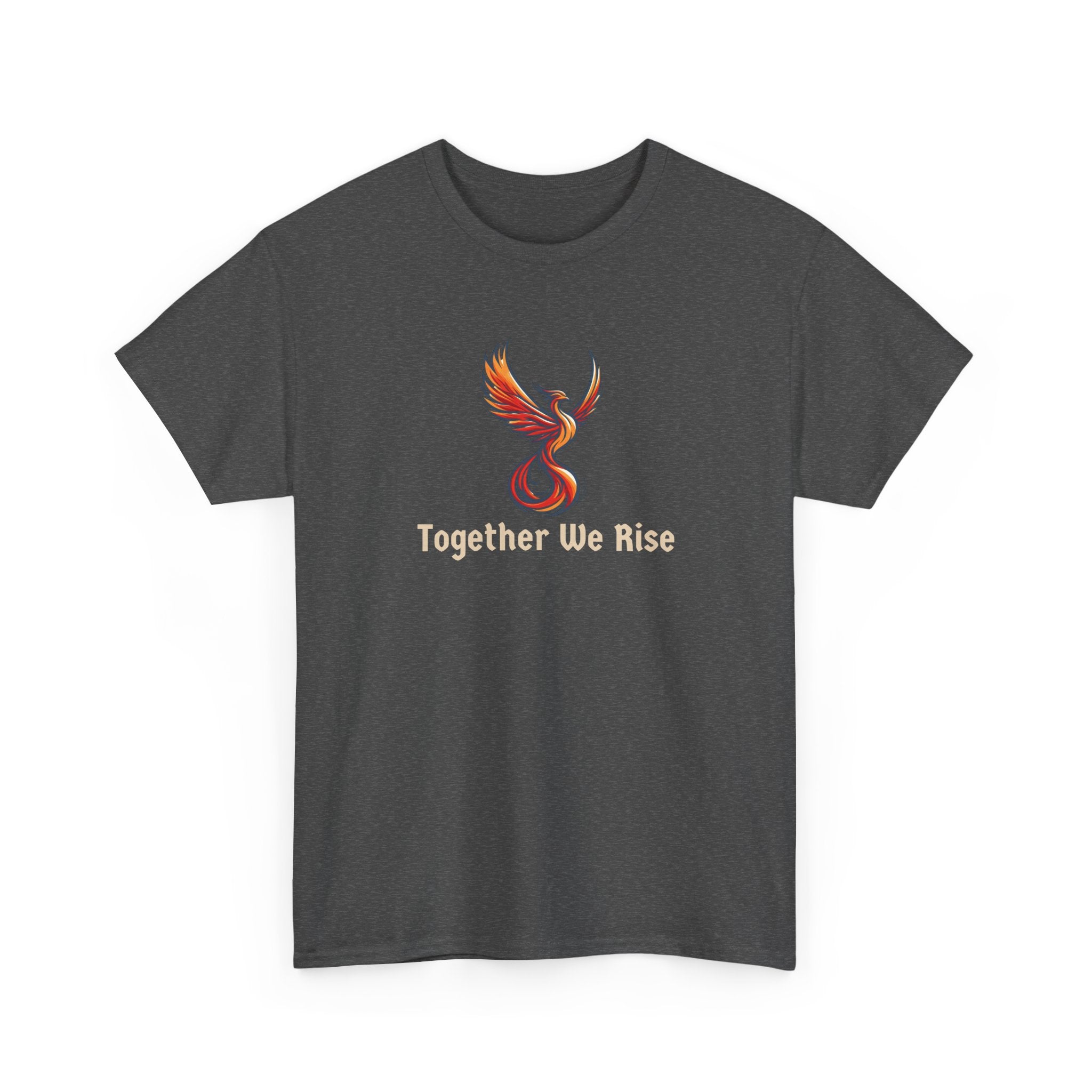 Phoenix Rising T‑Shirt — "Together We Rise" Inspirational Tee