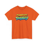 Embrace Diversity T-Shirt — Colorful Graffiti Pride Tee
