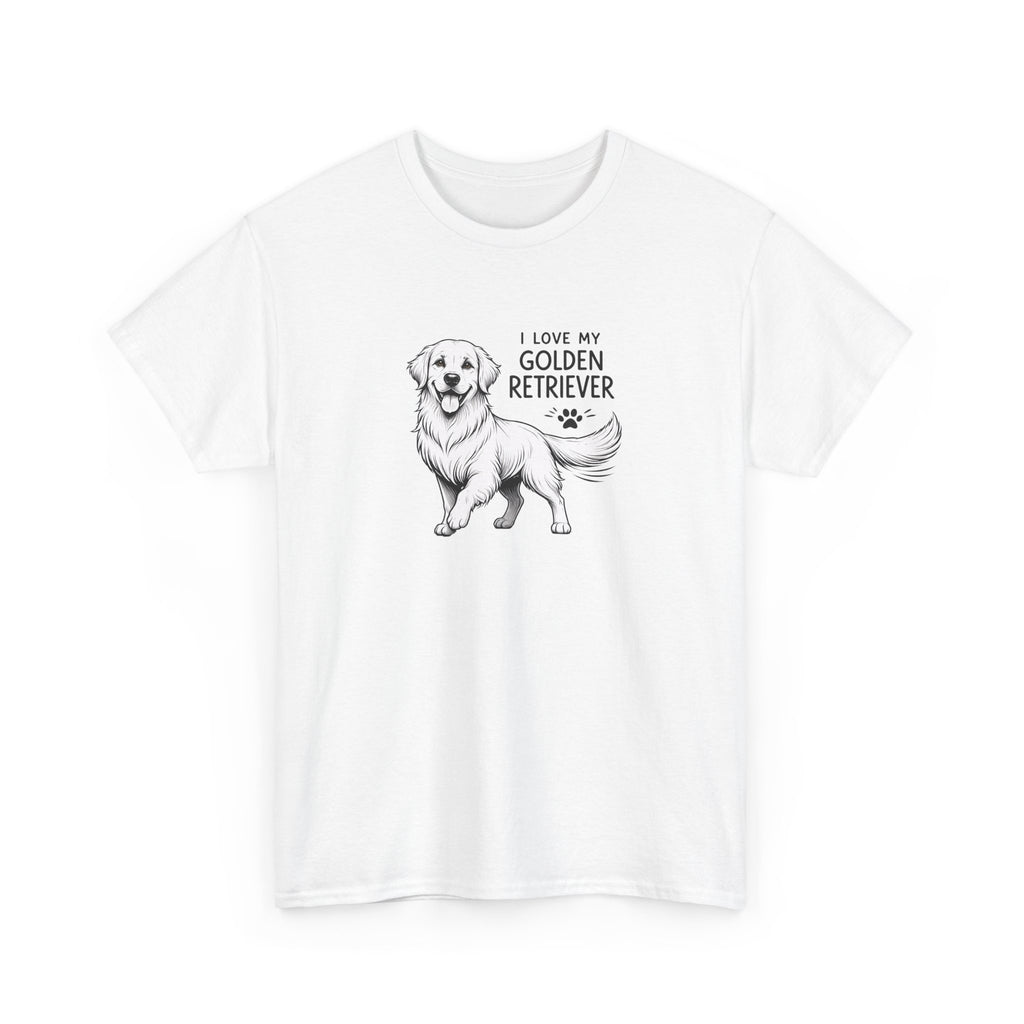 'I love my golden retriever'