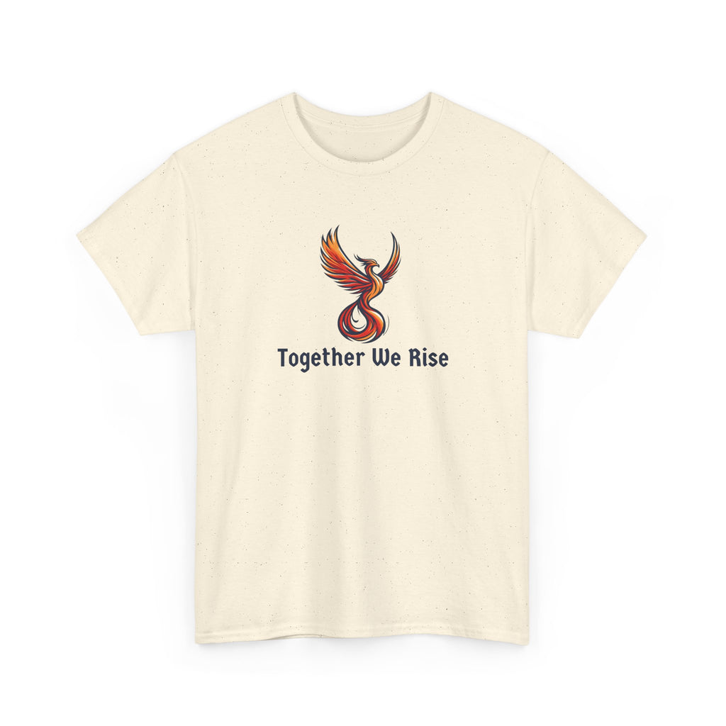 Phoenix Rising T‑Shirt — "Together We Rise" Inspirational Tee