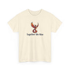 Phoenix Rising T‑Shirt — "Together We Rise" Inspirational Tee