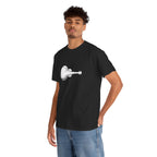 Guitar Silhouette Tee – Minimal Acoustic Music T-Shirt