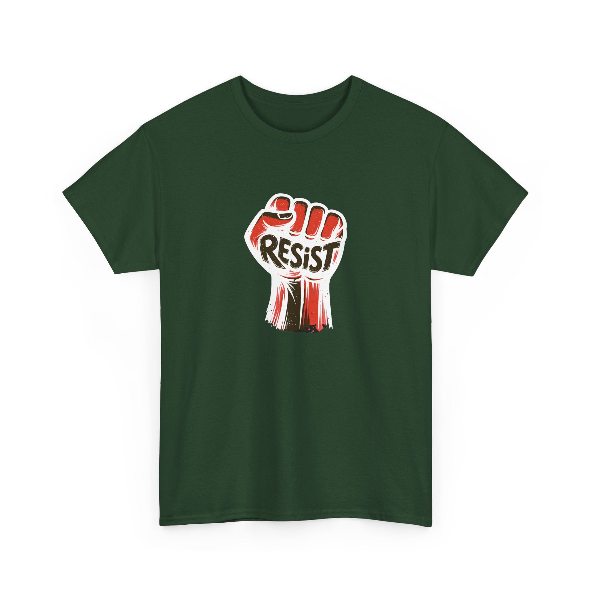 Resist Fist T‑Shirt — Bold Protest Graphic Tee
