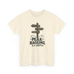 Peak Bagging Tee — 'Peak Bagging Is a Lifestyle' Hiking T‑Shirt