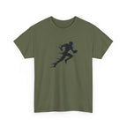 Football Silhouette T‑Shirt — American Football Athletic Graphic Tee
