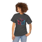 Music And Dance T-Shirt — Colorful Silhouette Graphic Tee