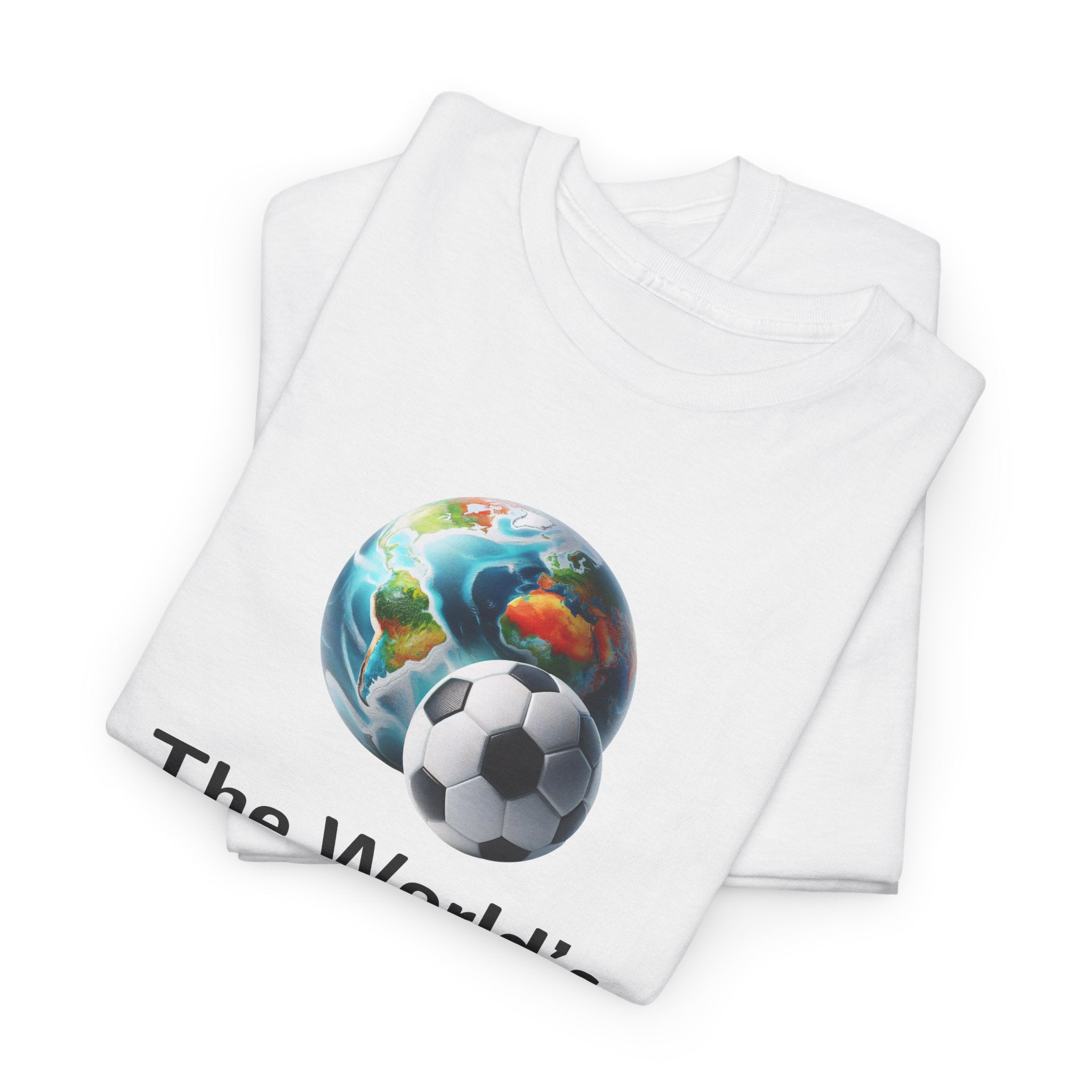 Football Soccer Globe T-Shirt — “The World’s Game” Casual Tee