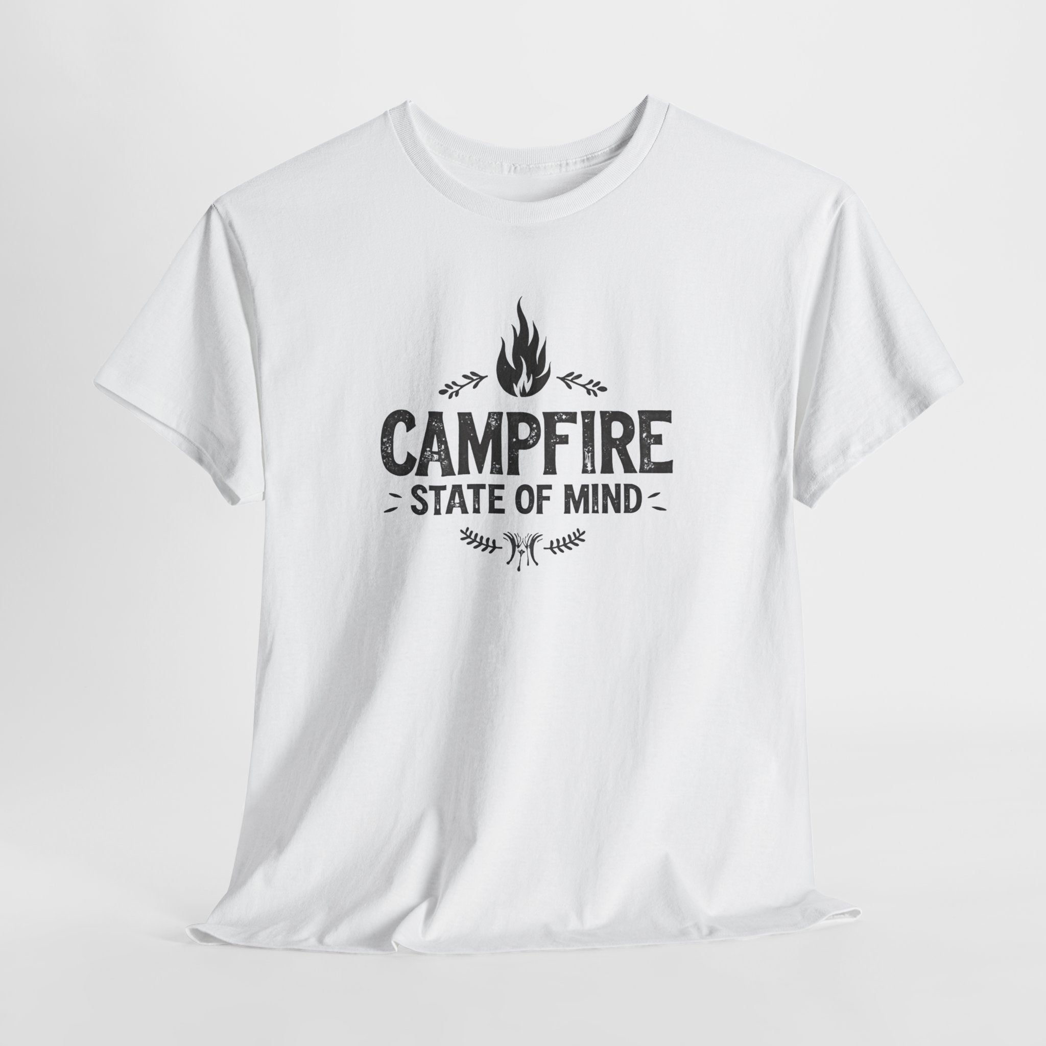 Campfire State of Mind T-Shirt — Outdoor Camping Tee