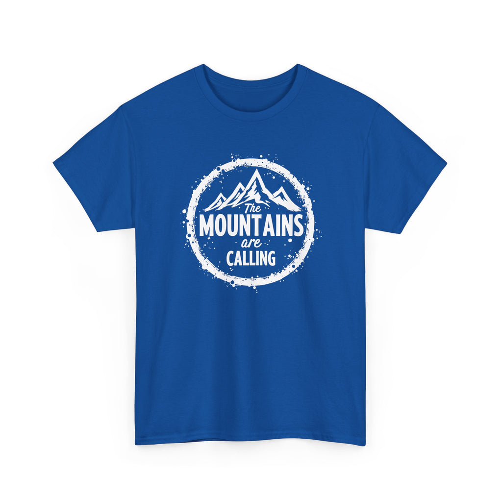 The Mountains Are Calling  Hiking Climbing T-Shirt